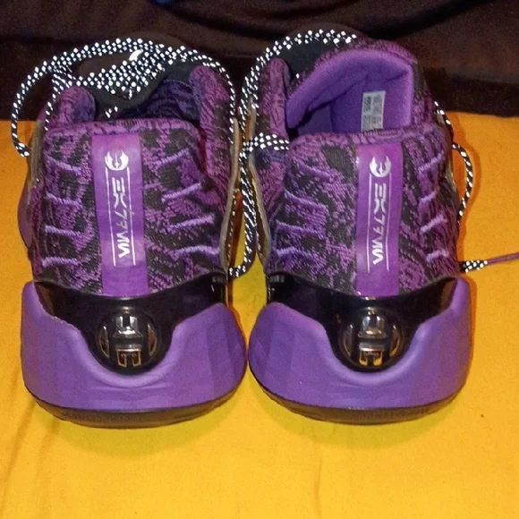 adidas Purple and Black Sneakers Limited Edition Star Wars Shoes - Picture 9 of 10